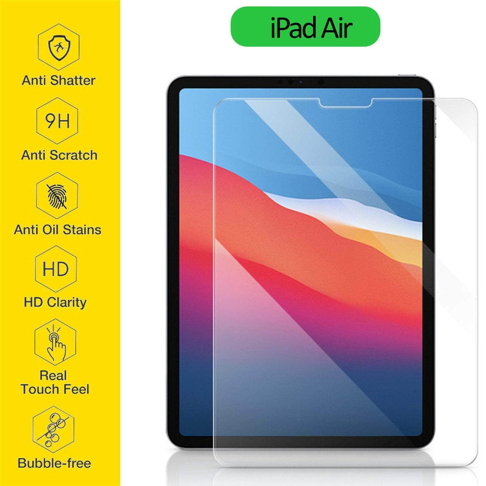 Apple iPad Air 4 (2020) 10.9-inch HD Clear Soft Gel Screen Protector - Anti-Scratch & Bubble-Free for Work, Study & Entertainment