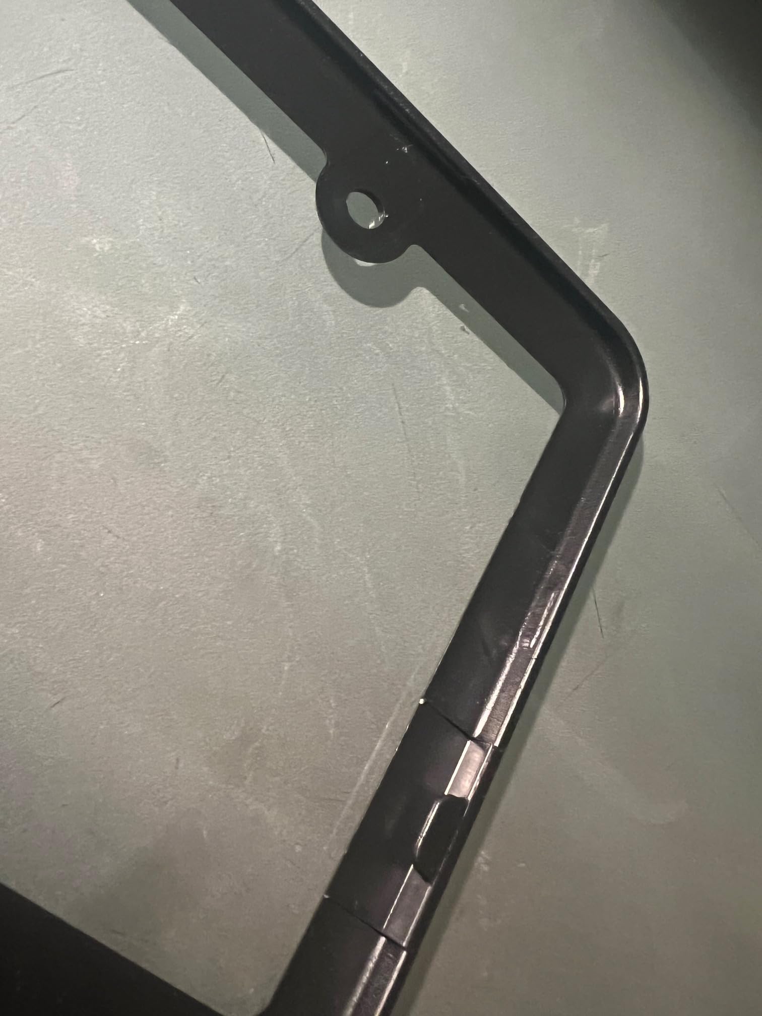 Funny Cute Car License Plate Frame Holder - Black Plastic Auto Accessories for Vehicles | Perfect for Cars, Trucks & SUVs