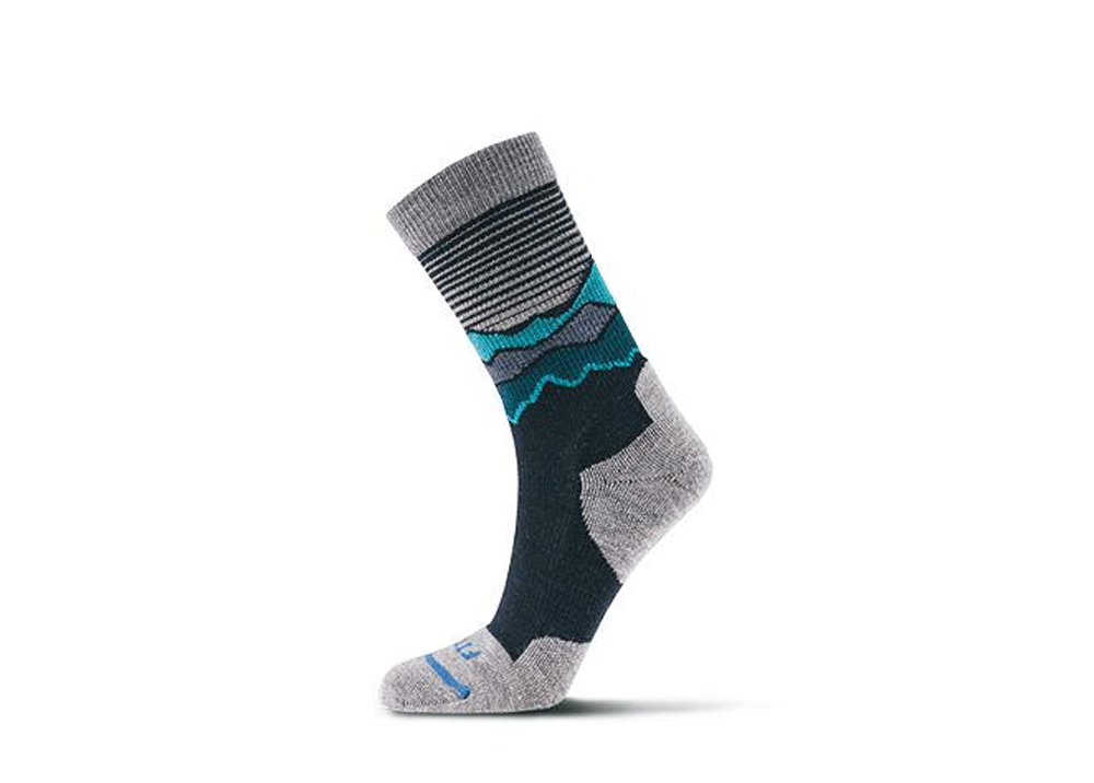 Light Hiker Solid Crew Socks - Durable Hiking Socks for Men & Women - Perfect for Outdoor Adventures, Camping & Trail Running
