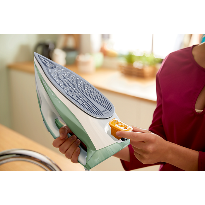 Philips 7000 Series HV Steam Iron - Powerful 1800W, Auto Shut-Off, Desert Green/Grey (Model DST7012) | Perfect for Home & Professional Garment Care, Wrinkle Removal, Fabric Steaming