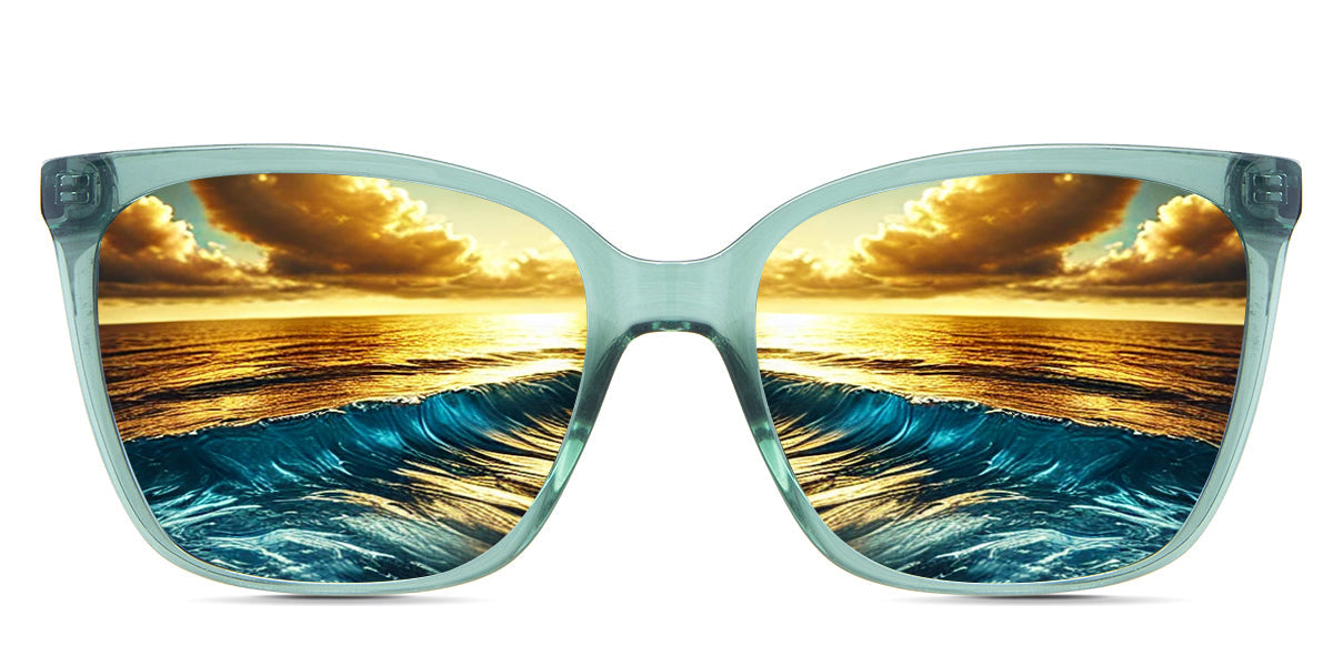 Elona Women's Prescription Polarized Sunglasses - UV Protection, Anti-Glare for Driving, Outdoor & Fashion Use