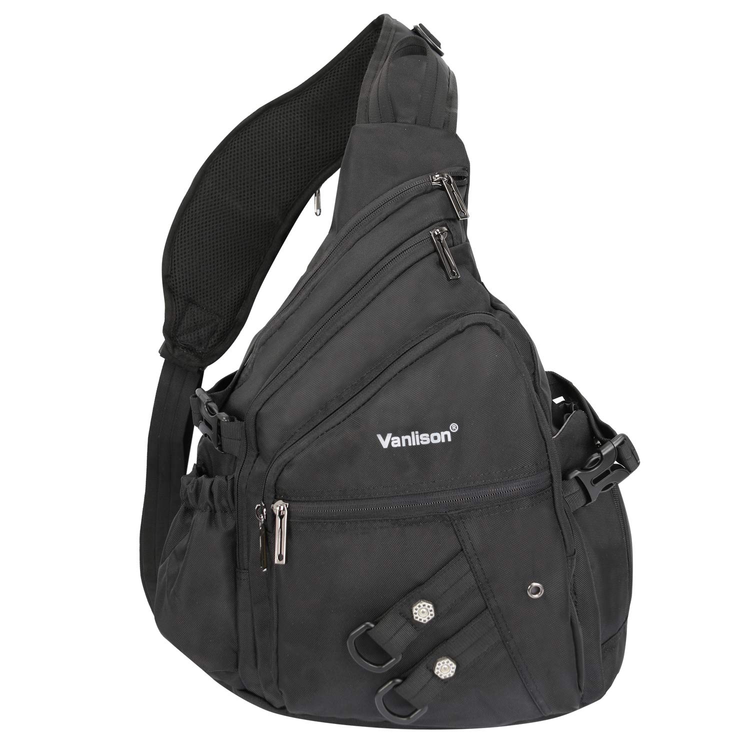 Best Sling Backpacks & Crossbody Bags for Men & Women - Lightweight Chest Shoulder Bag for Outdoor Travel, Hiking, Running & Dog Walking - Durable Everyday Carry Backpack
