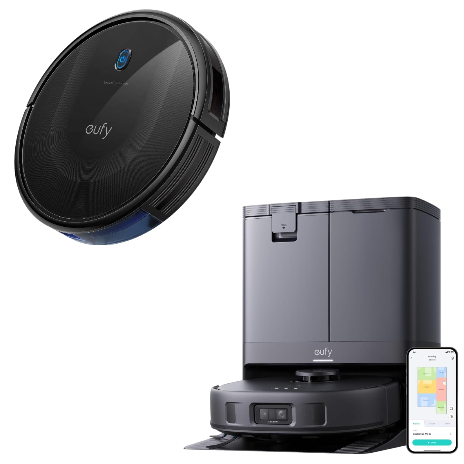 eufy X10 Pro Omni Robot Vacuum - Powerful Cleaning for Large Homes