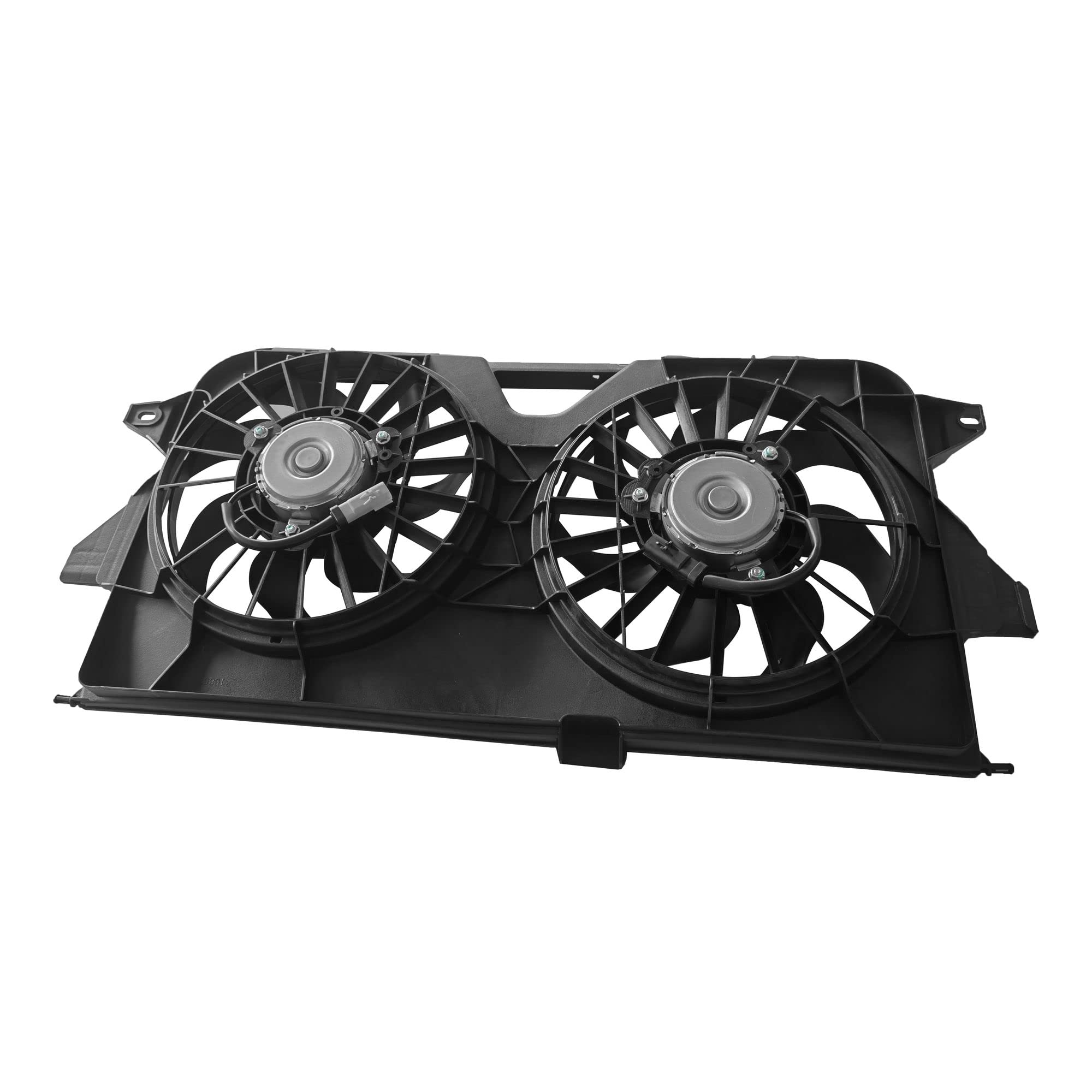Partsflow Engine Cooling Fan Assembly Compatible with 2005-2008 Chrysler Town & Country, Voyager, Dodge Caravan & Grand Caravan - Perfect for Engine Overheating Prevention & Summer Driving