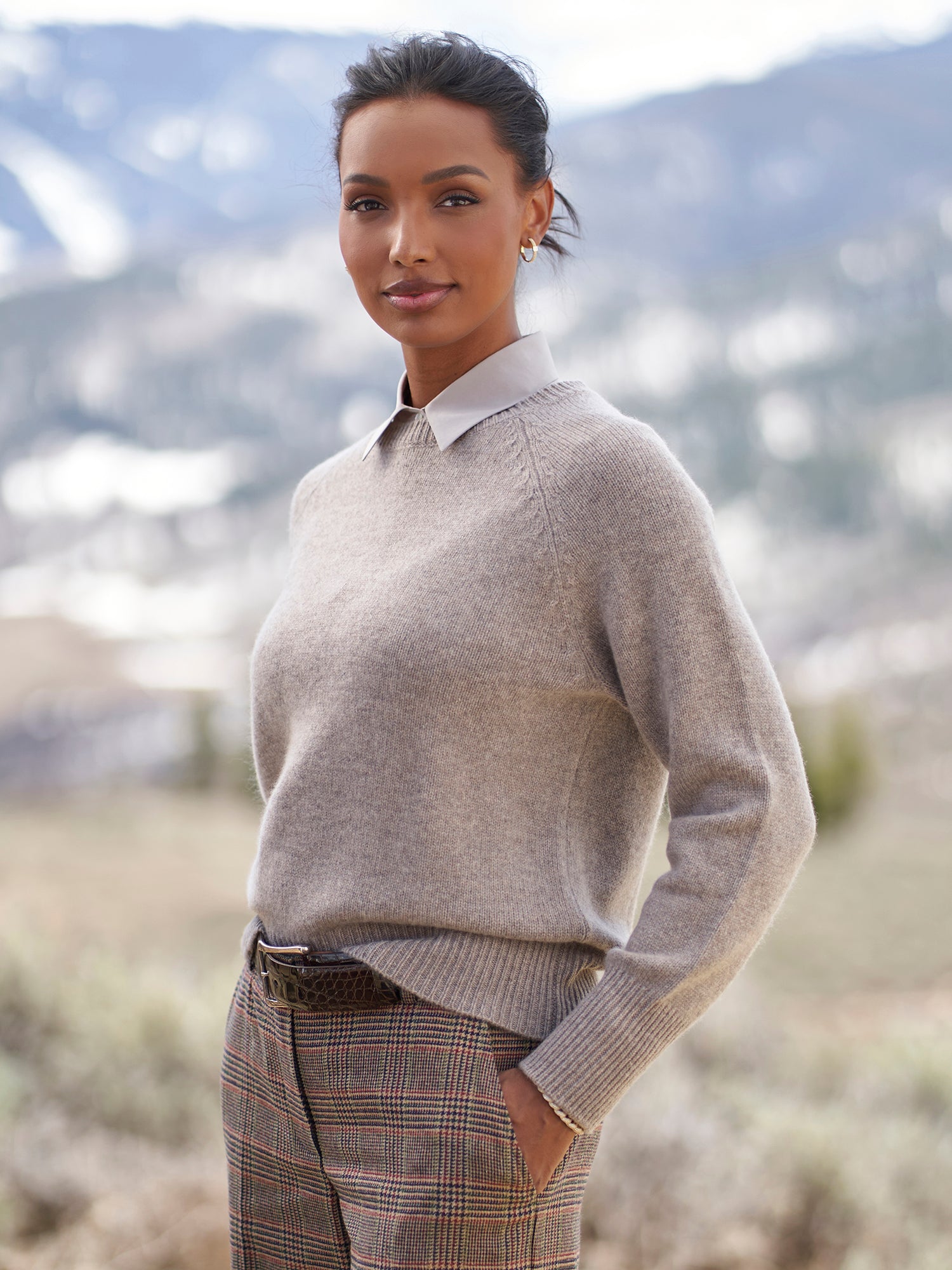 Luxury Cashmere Sweater for Women - Soft & Warm Winter Pullover - Perfect for Office, Travel & Casual Wear