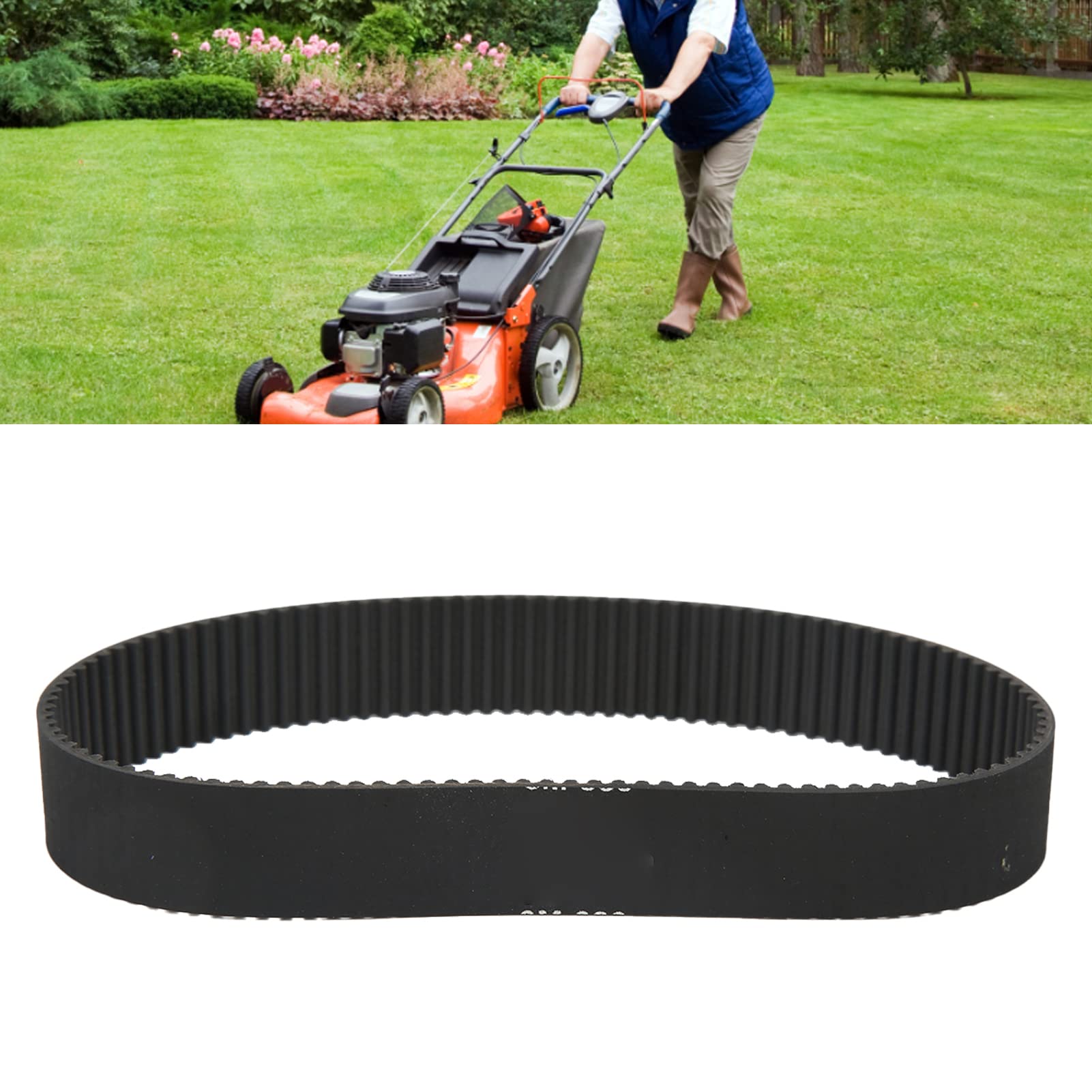 VGEBY High-Temperature Resistant Electric Scooter Drive Belt - 0.71x13.35x0.12 Inch Durable Rubber Replacement Part for E-Scooters - Perfect for Commuting, Last-Mile Delivery & Urban Transportation