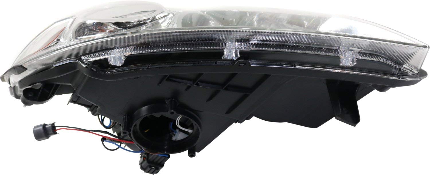 Evan Fischer Xenon Headlight Assembly for Infiniti FX35 2003-2008 - Driver & Passenger Side, No Auto-Leveling/Sport Package - Replaces OEM #26010CG026, 26060CG026 | Perfect for Night Driving & Foggy Conditions