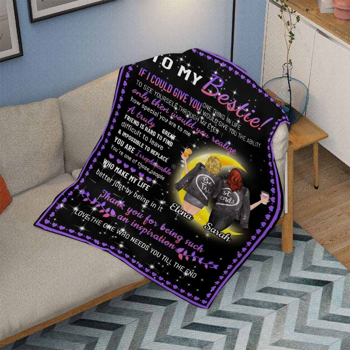 Personalized Best Friend Blanket - 
