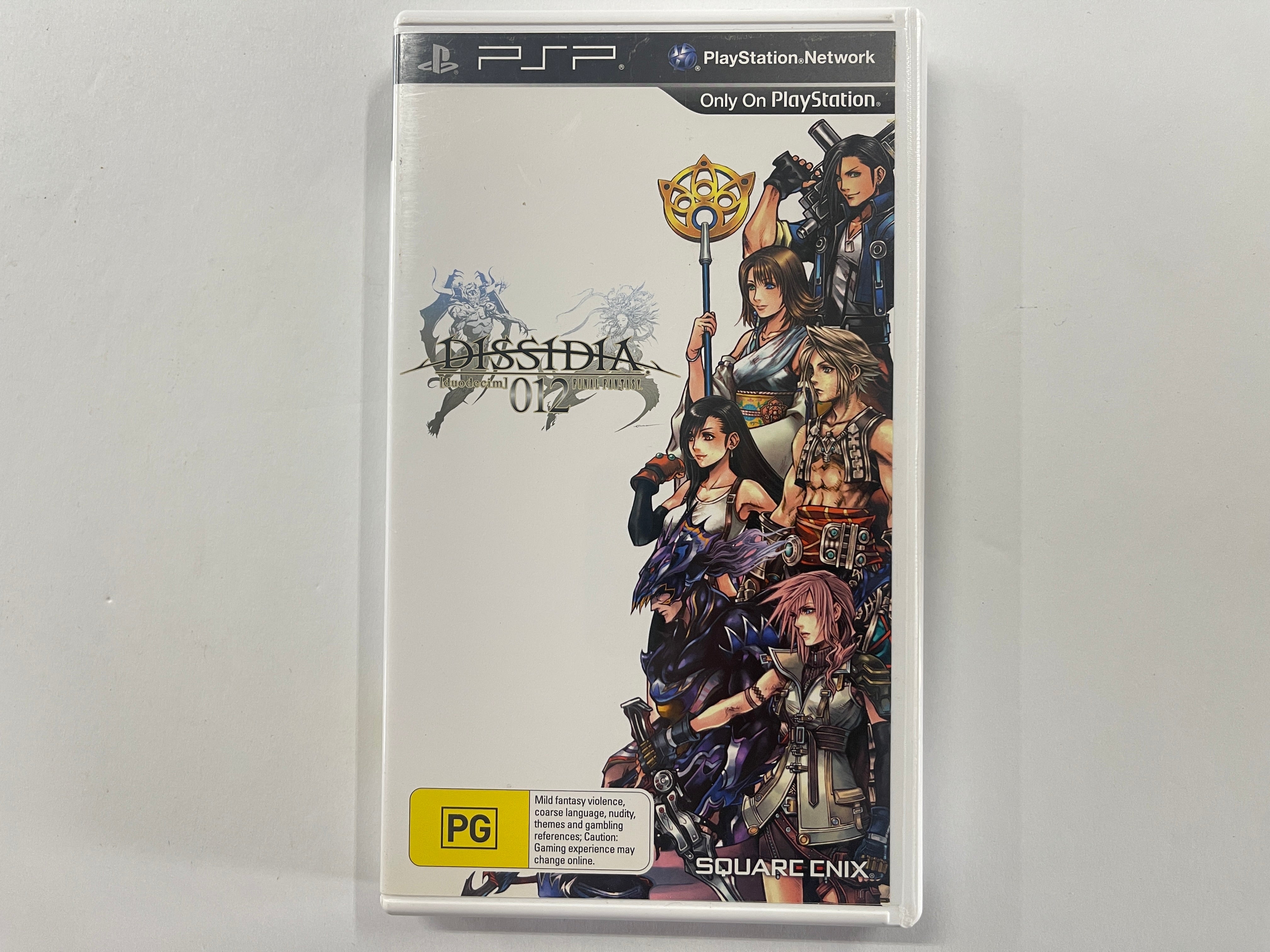 Dissidia 012 Duodecim Final Fantasy PSP Game - Complete with Original Case | Perfect for Final Fantasy Fans & PSP Collectors | Great for Gaming Sessions & Nostalgic Playthroughs