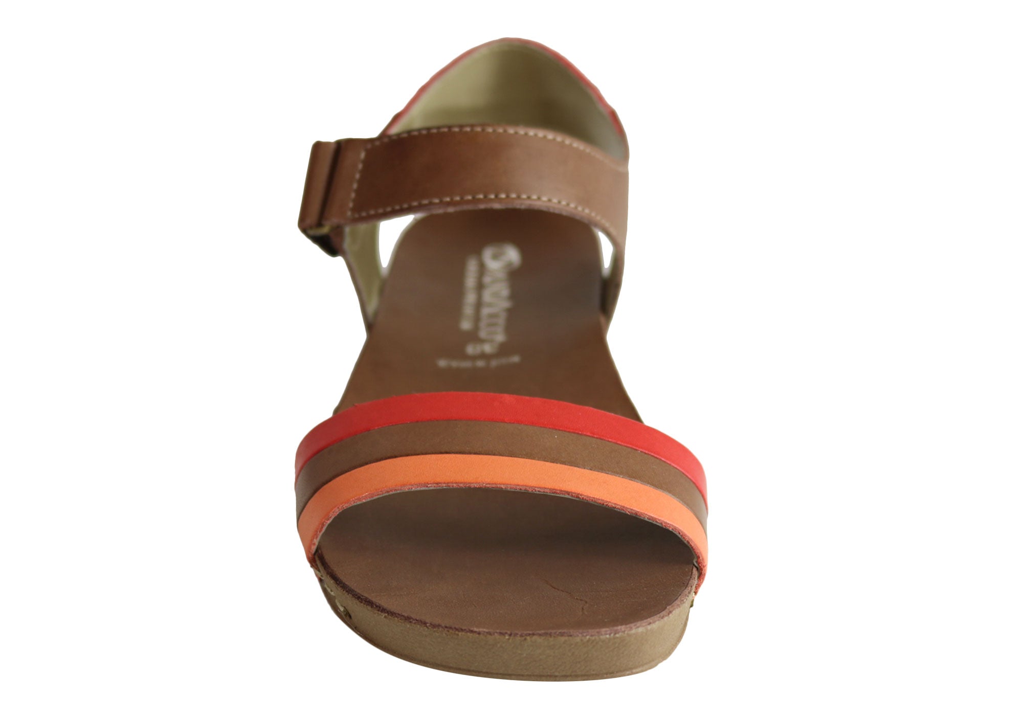 Andacco Canni Women's Comfortable Flat Leather Sandals - Handmade in Brazil - Perfect for Beach, Vacation & Summer Outfits