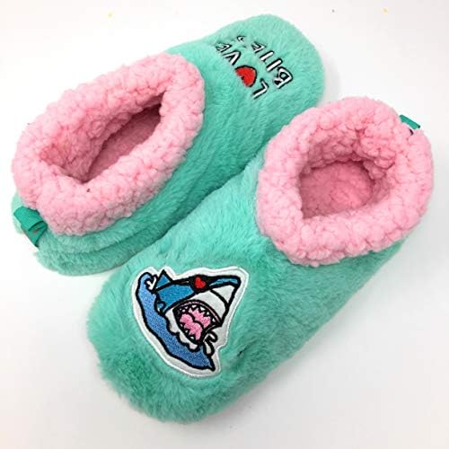Women's Warm Fuzzy Fleece Lined House Slippers - Soft Plush Cozy Indoor Slippers for Winter Comfort - Perfect for Home, Lounge & Relaxation