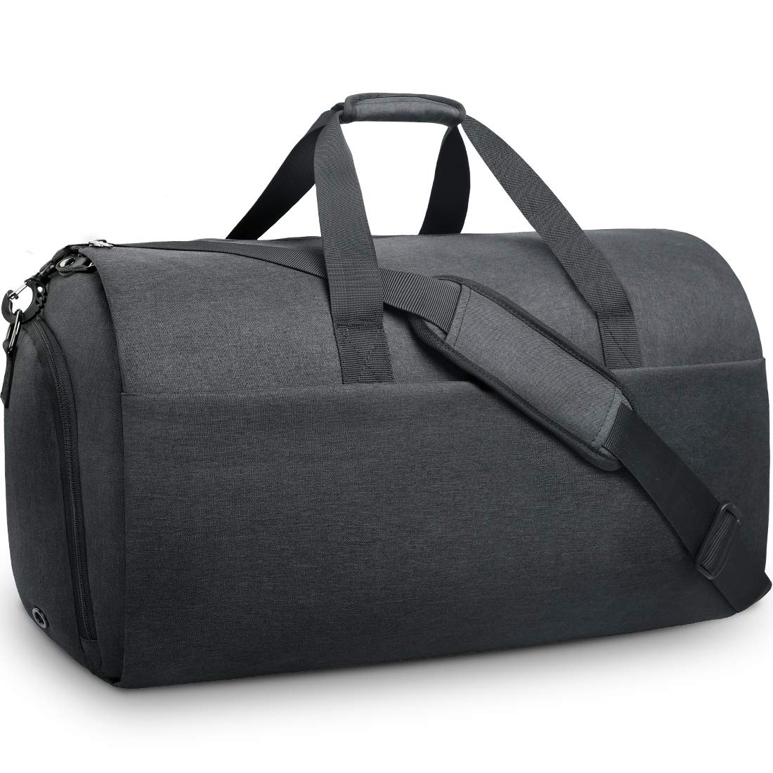 Waterproof Convertible Garment & Suit Travel Bag with Shoes Compartment - Large Carry-On Duffel Weekender Bag for Men & Women - Perfect for Business Trips, Weddings & Airplane Travel