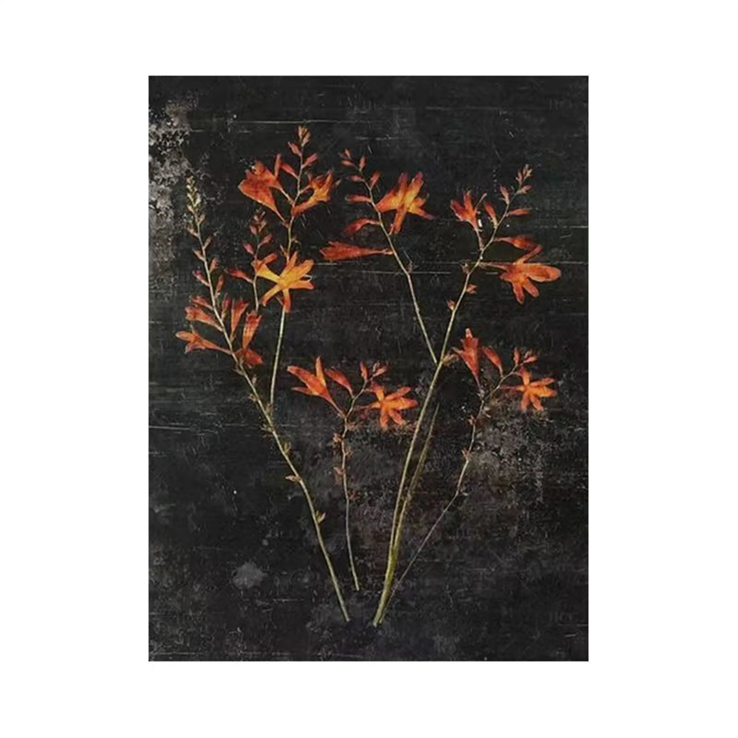 Flower and Tree Painting #FT 061 - Handmade Canvas Wall Art for Home & Office Decor | Perfect for Living Room, Bedroom, or Gift