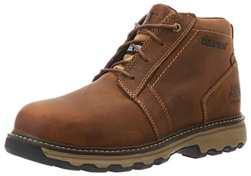 Cat Footwear Men's Work Boots - Durable Steel Toe Construction for Construction & Outdoor Work | Heavy Duty Safety Shoes for Job Sites & Hiking