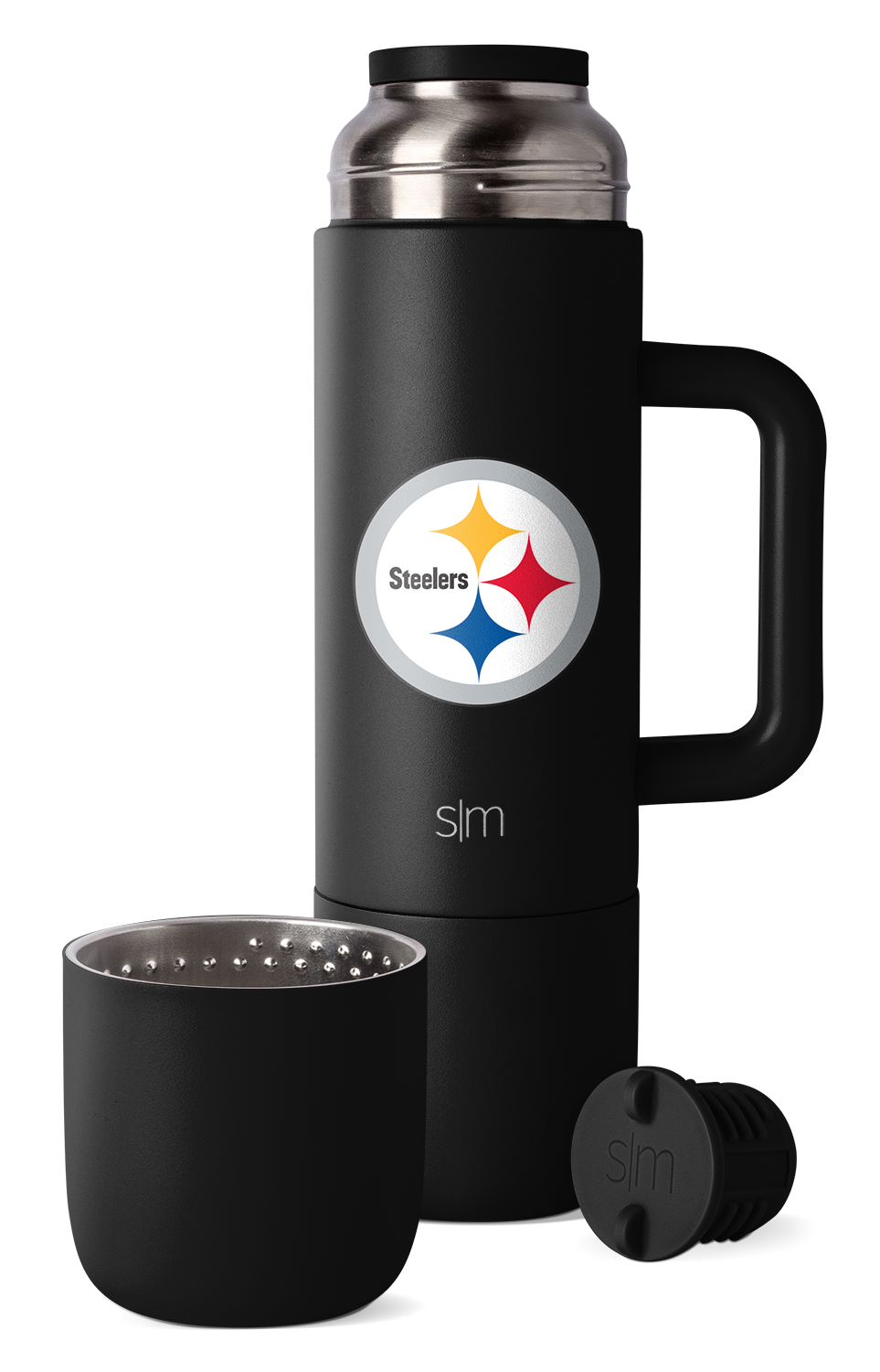 NFL Roam Bottle 36oz Insulated Stainless Steel Water Bottle with Straw Lid - Perfect for Football Games, Workouts & Outdoor Adventures