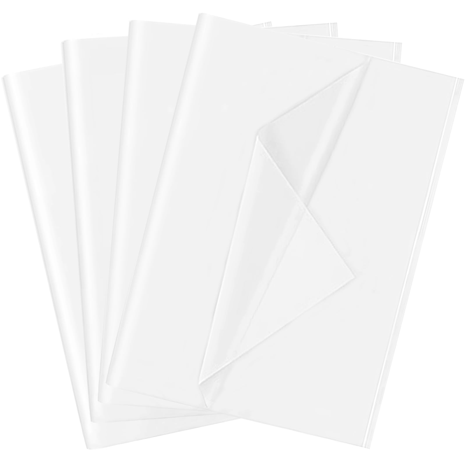Premium White Tissue Paper Bulk - 60 Sheets (14