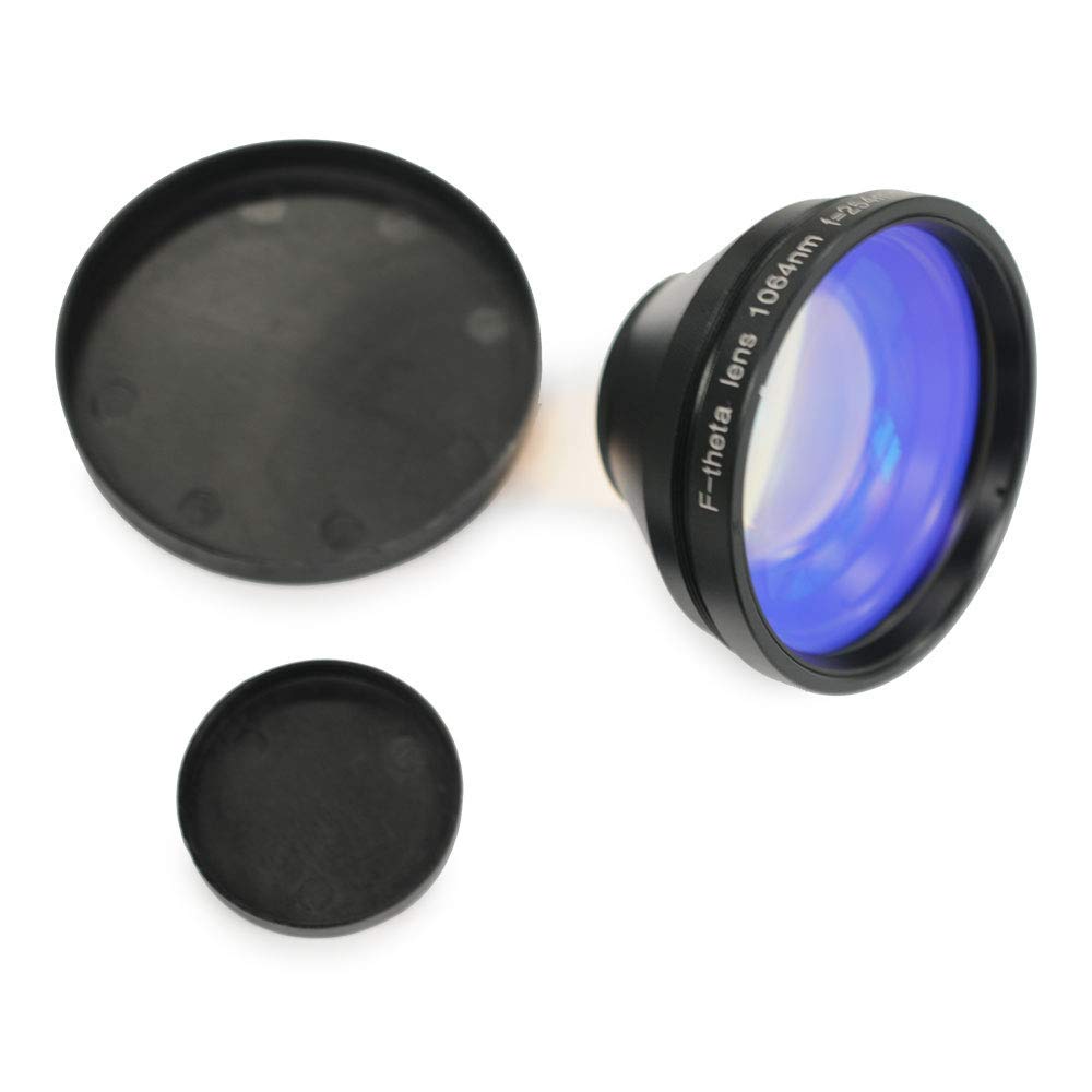 M85X1 F-Theta 1064nm Laser Scan Lens - 70mm/110mm/150mm/175mm/220mm Focal Length for Fiber Laser Marking Machines - 220x220mm (8.7x8.7