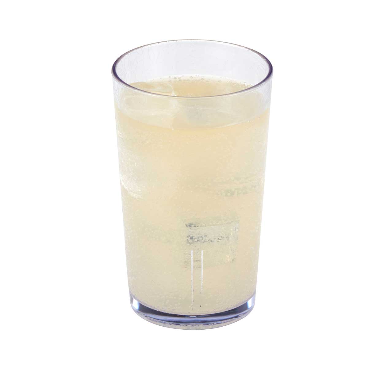 Cambro D12152 Clear 12 oz Del Mar Tumbler - Pack of 12 | Durable Plastic Drinking Cups for Restaurants, Cafes, Offices & Home Use