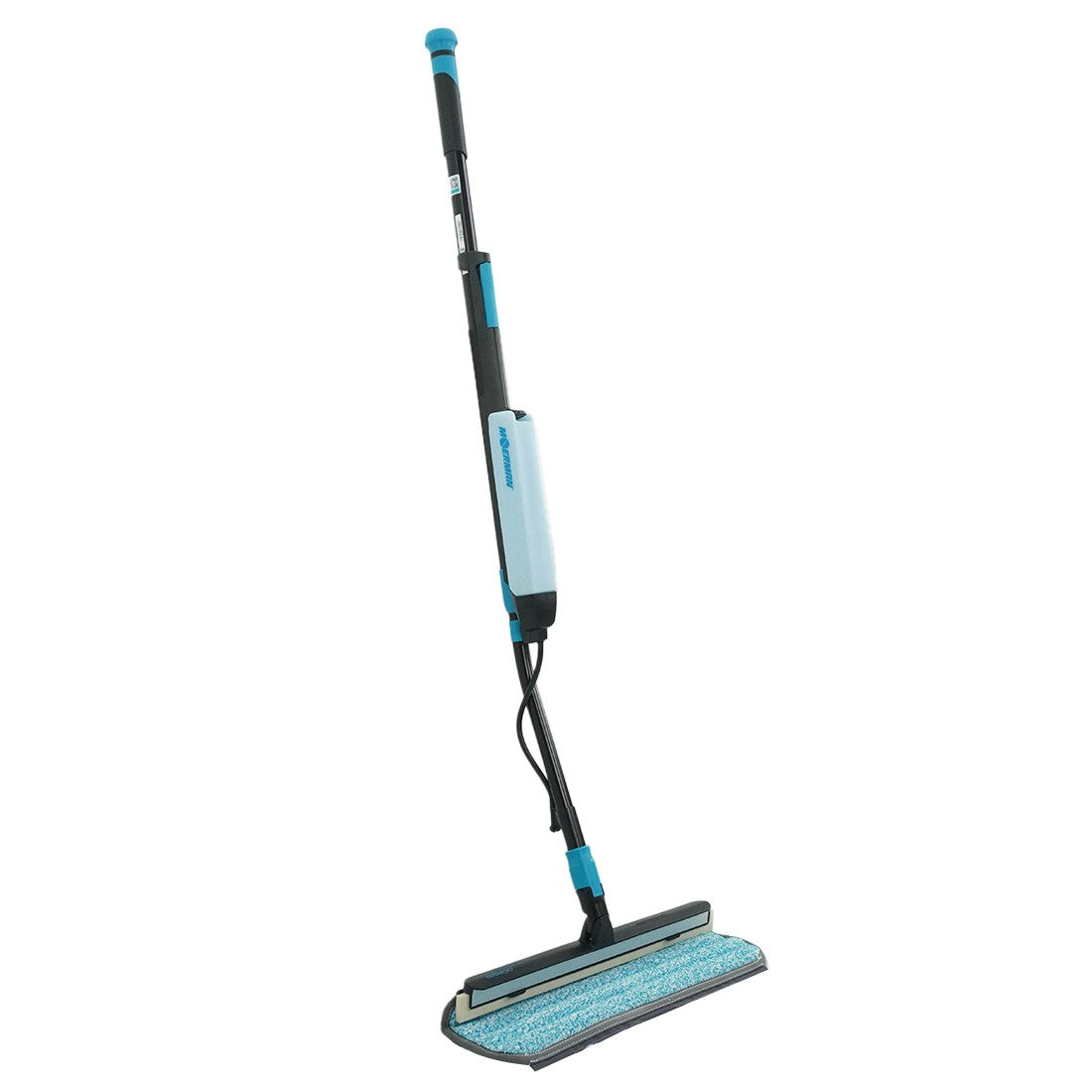 Moerman Carabao Floor Mop System Starter Kit - Premium Microfiber Mop for Hardwood & Tile Floors - Easy Cleaning for Home, Office & Commercial Use