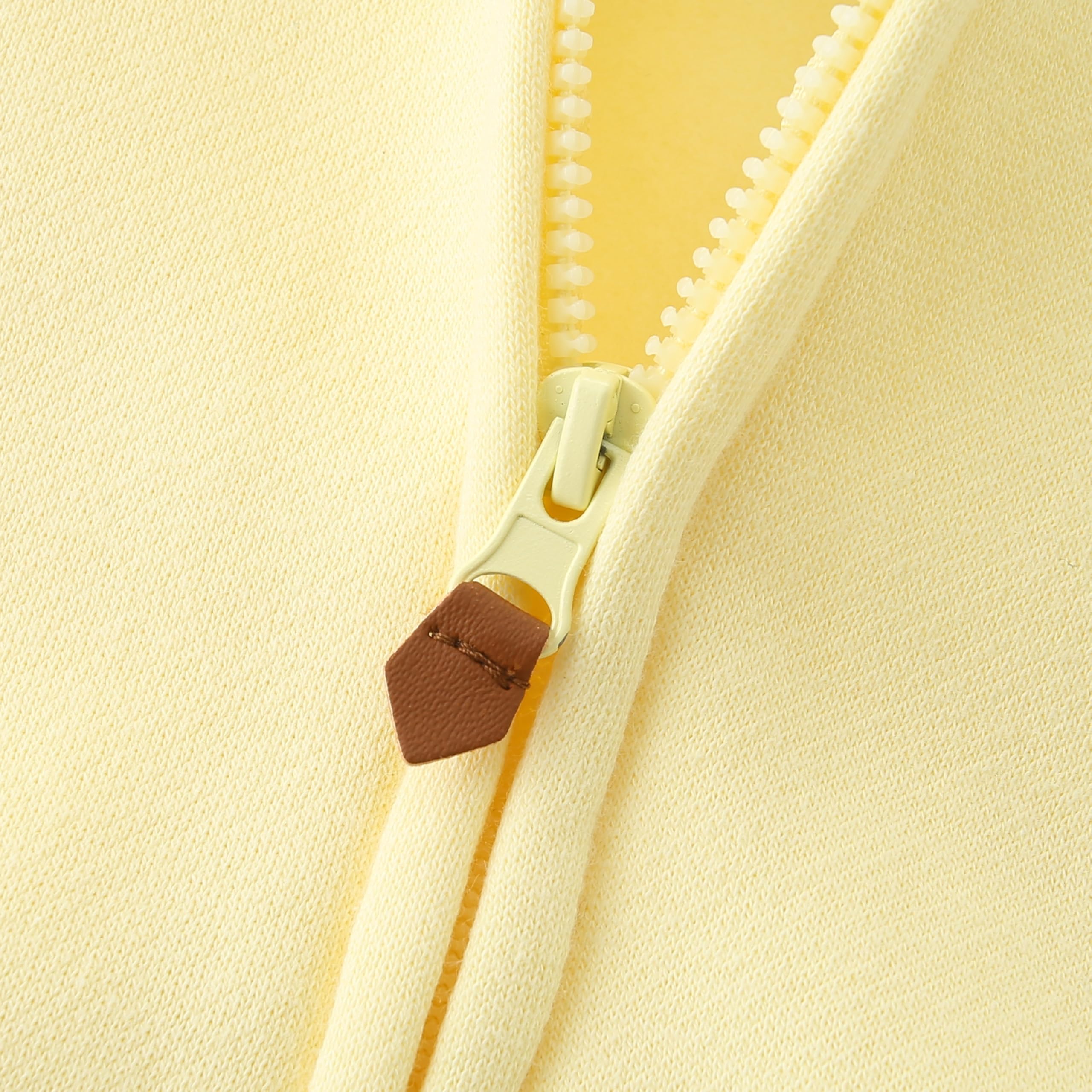 Adorable Baby Hooded Zip Coat for Girls & Boys - Warm Fall & Spring Outerwear Jacket (3-24 Months) - Perfect for Playdates, Park Outings & Cool Weather