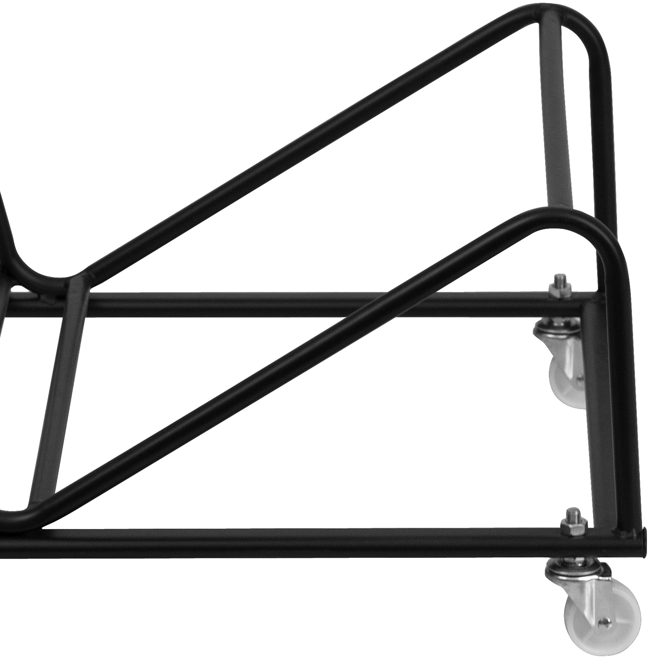 Stackable Sled Base Chair Dolly for Storage & Transport - Heavy Duty Event & Party Furniture Rental - Perfect for Weddings, Banquets, and Conference Setups