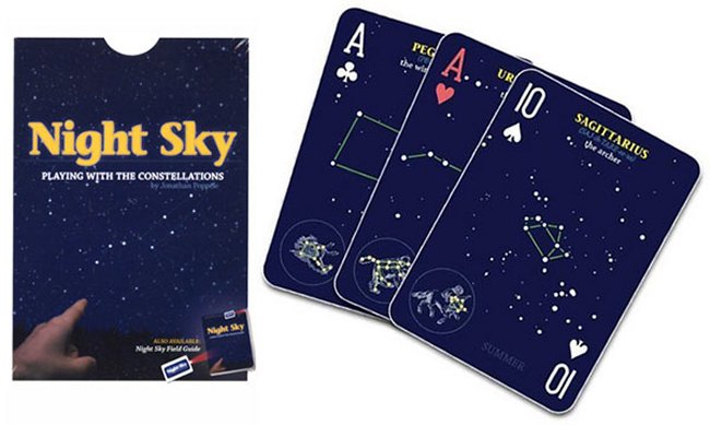Premium Night Sky Playing Cards - 52 Unique Constellation Designs - Perfect for Astronomy Lovers, Card Games & Magic Tricks - Ideal for Stargazing Parties, Family Game Nights & Gift Giving