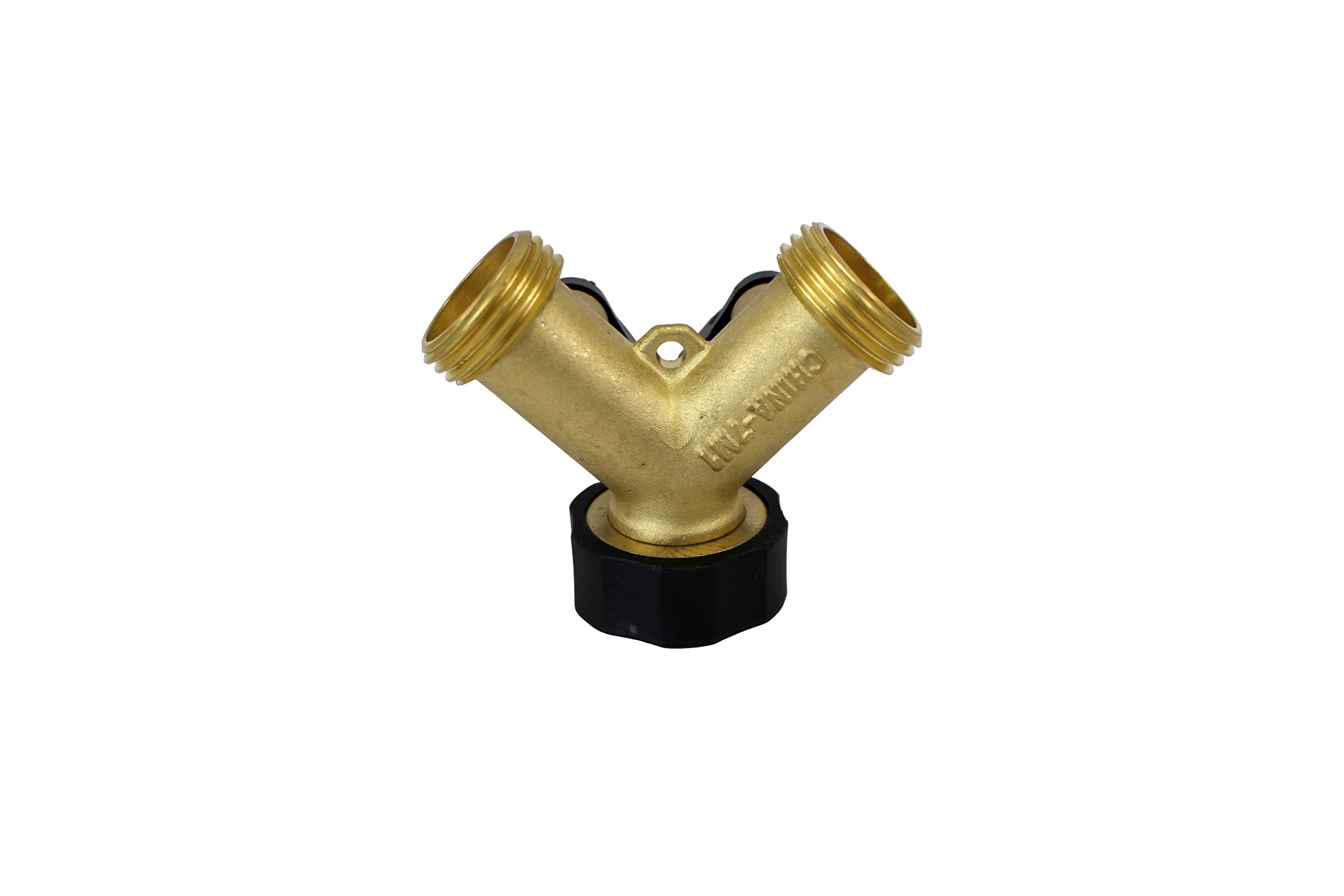 CMI 2-Way Brass Hose Splitter for Water & Irrigation - 3/4