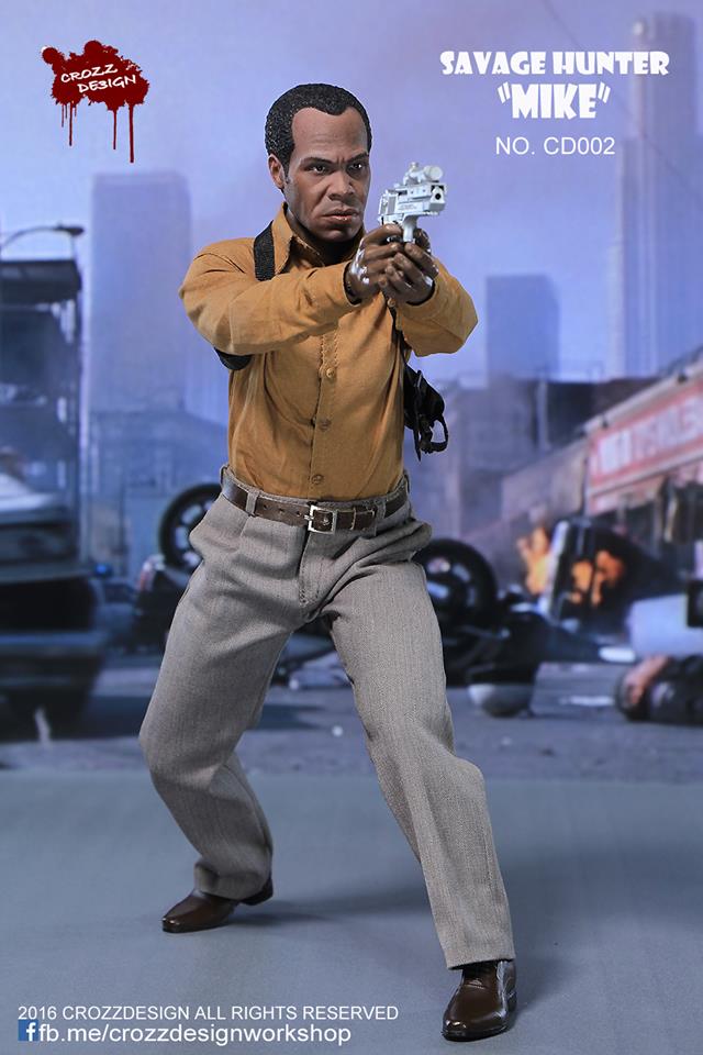 Crozz Design 1/6 Savage Hunter Sixth Scale Collectible Action Figure - Perfect for Display, Photography & Model Enthusiasts