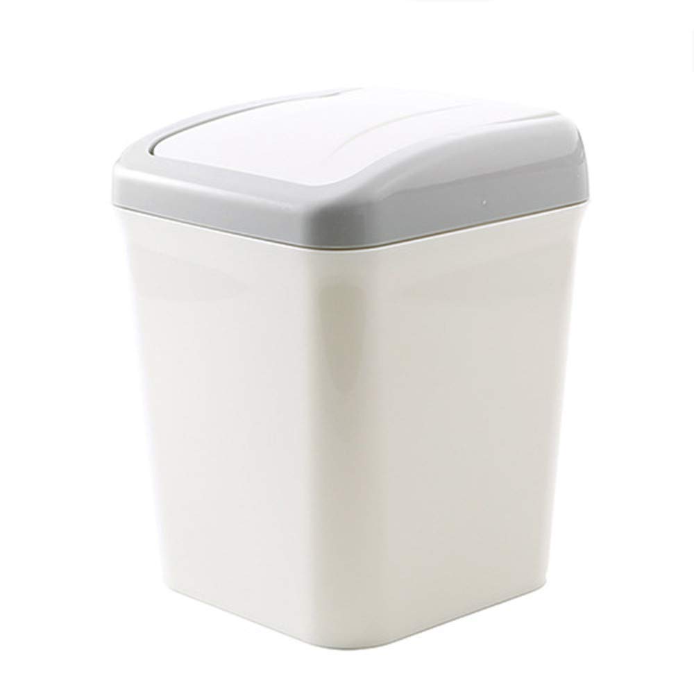 FORUU Hidden Retractable Trash Can - Adhesive Desk Dustbin for Office, Home & Kitchen | Portable Waste Basket for Small Spaces | Perfect for Sorting Debris & Household Garbage (Ideal for Workspace, Bedroom & Under Desk Use)