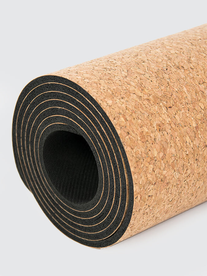 Premium 4mm Cork Yoga Mat for Home & Studio - Eco-Friendly, Non-Slip, Comfortable - Perfect for Hot Yoga, Pilates, and Meditation Practice