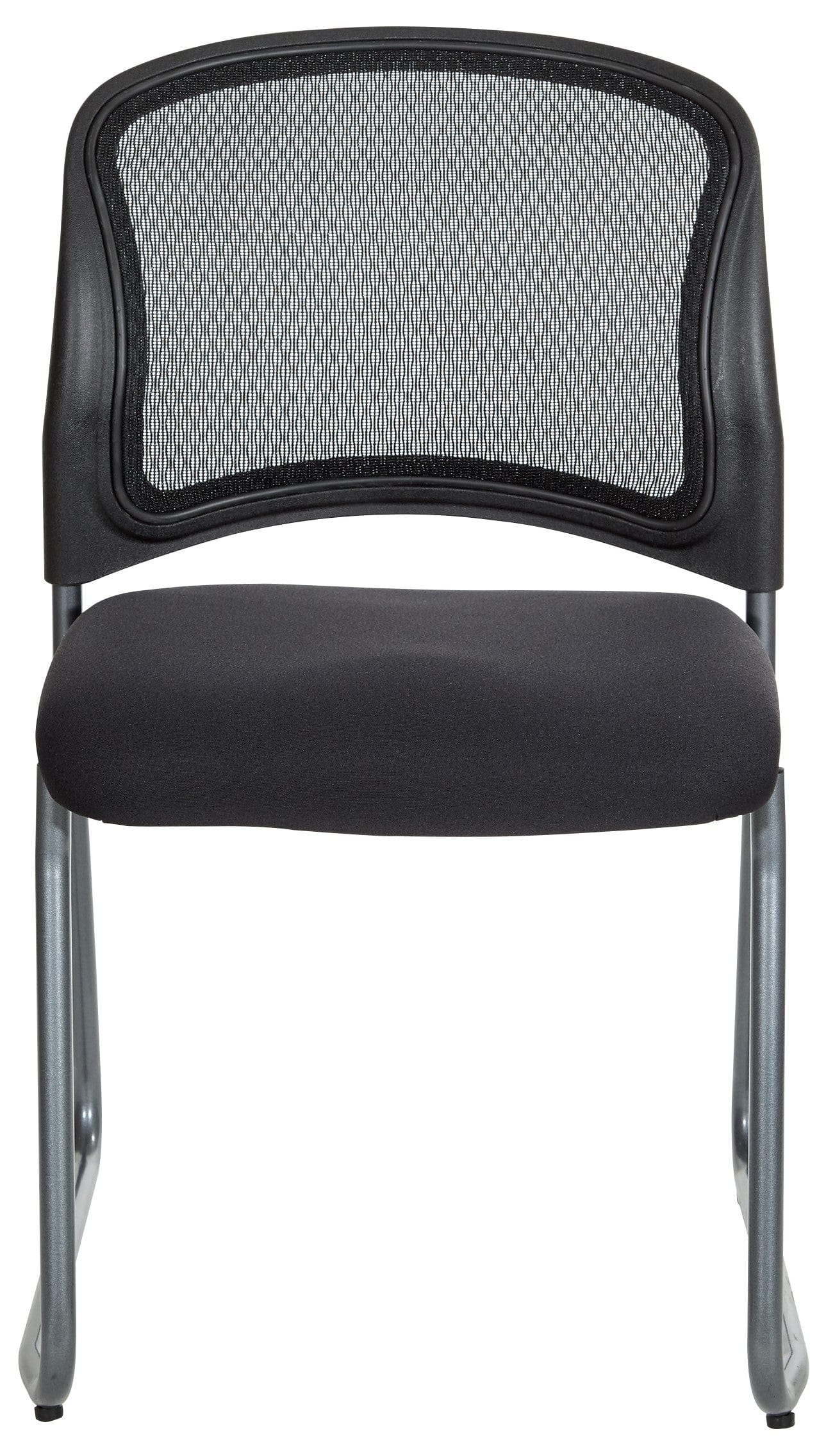 Pro Line II Mesh Back Sled Base Stacking Guest Chair - Ergonomic Office & Conference Room Seating for Comfort & Space Saving [86725R 30] - Perfect for Meetings, Events & Waiting Areas