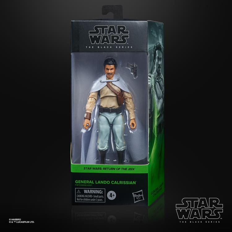 Star Wars The Black Series General Lando Calrissian 6-Inch Action Figure - Return of The Jedi Collectible Toy for Display & Play | Perfect for Fans, Collectors & Gift Giving