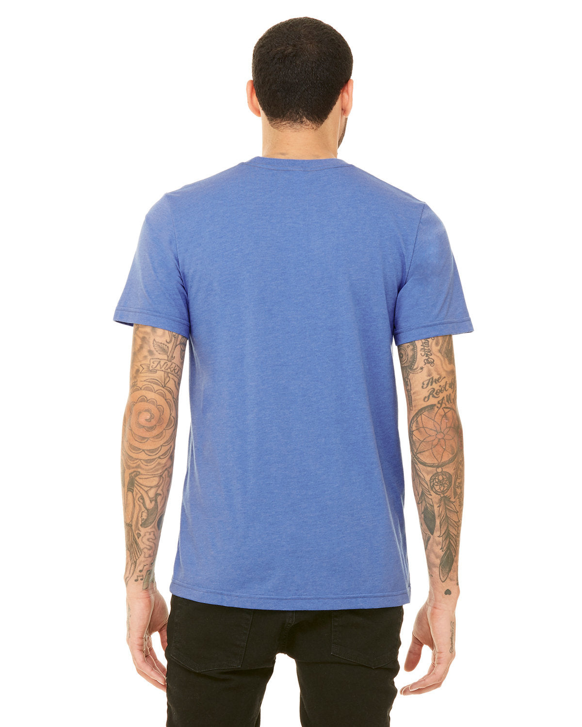 Bella + Canvas 3001CVC Unisex Heather CVC Crew Neck T-Shirt - Soft Cotton Blend Tee for Men & Women - Perfect for Casual Wear, Screen Printing & Everyday Outfits
