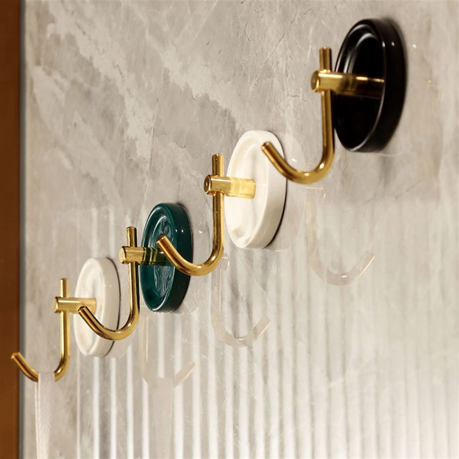 Modern Metal Wall Hook - Coat Rack for Bathroom, Bedroom & Kitchen - Space Saving Storage
