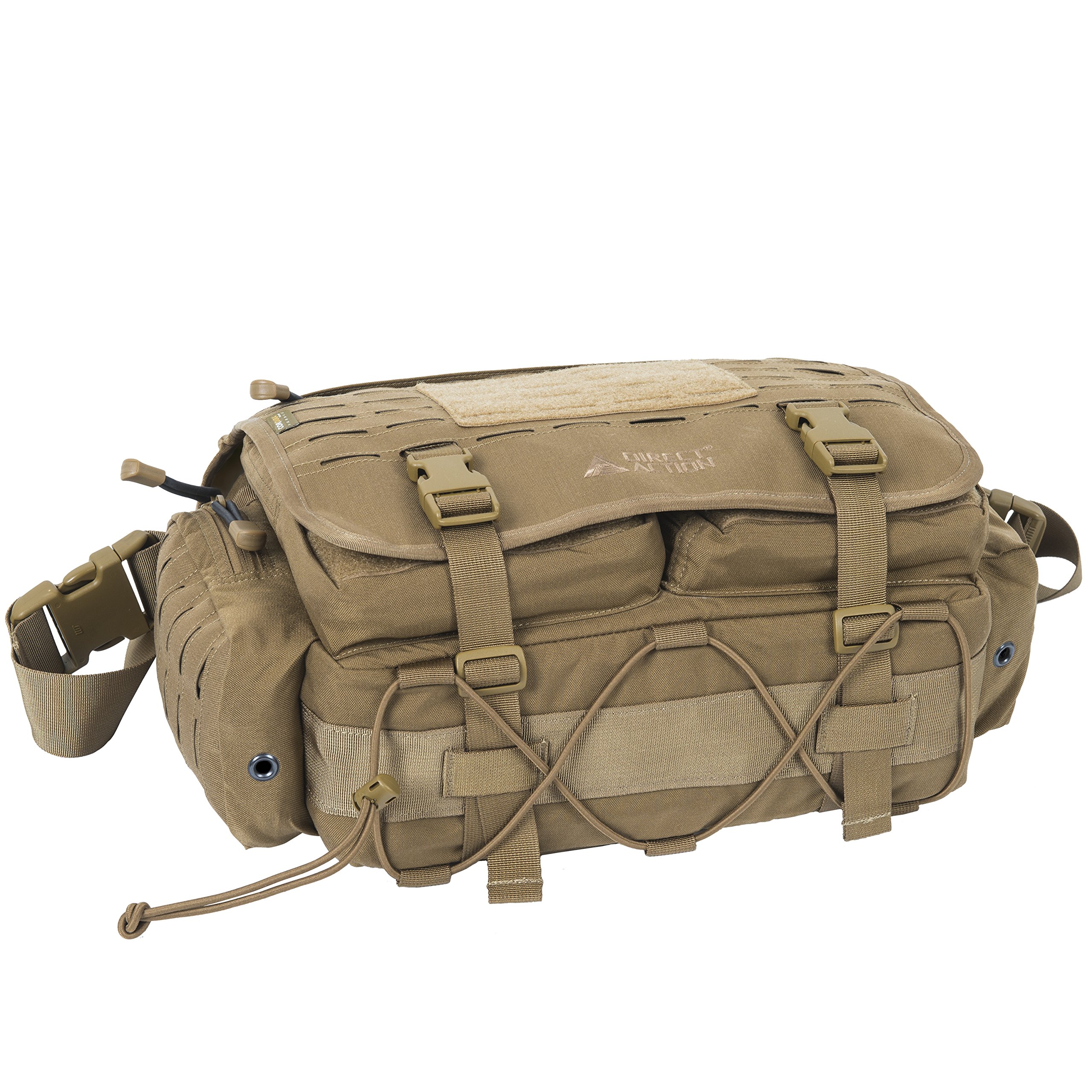 Tactical Messenger Bag 10L - Durable Laptop & Tablet Carrier for Work, Travel & Outdoor Adventures | Fits iPad, MacBook & More