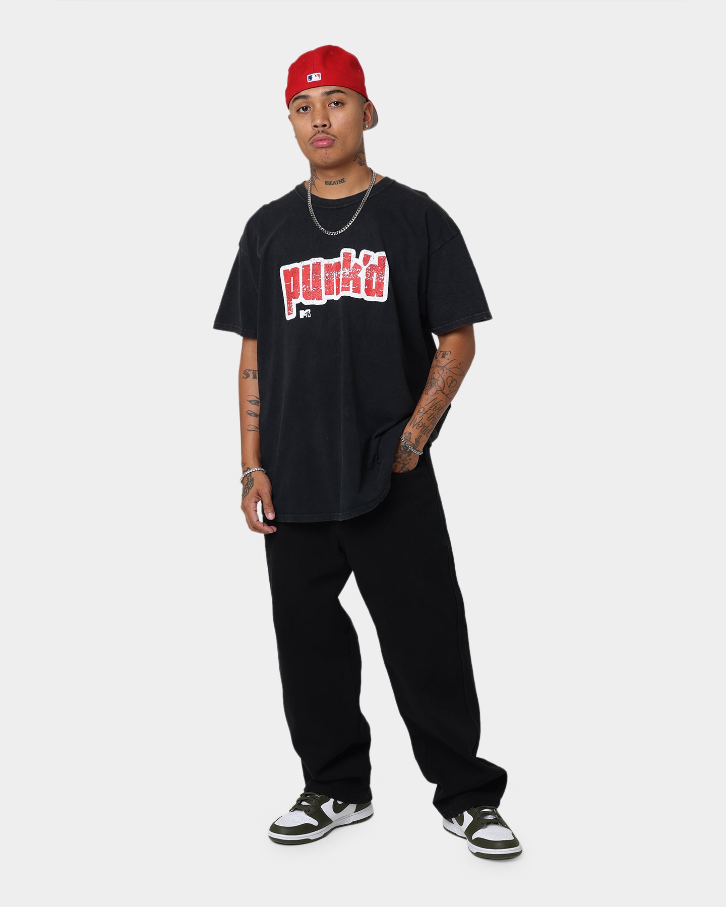 Vintage MTV Punk'd Graphic T-Shirt - Black Washed Cotton Tee for Men & Women - Perfect for Casual Wear, Street Style & 90s Retro Outfits
