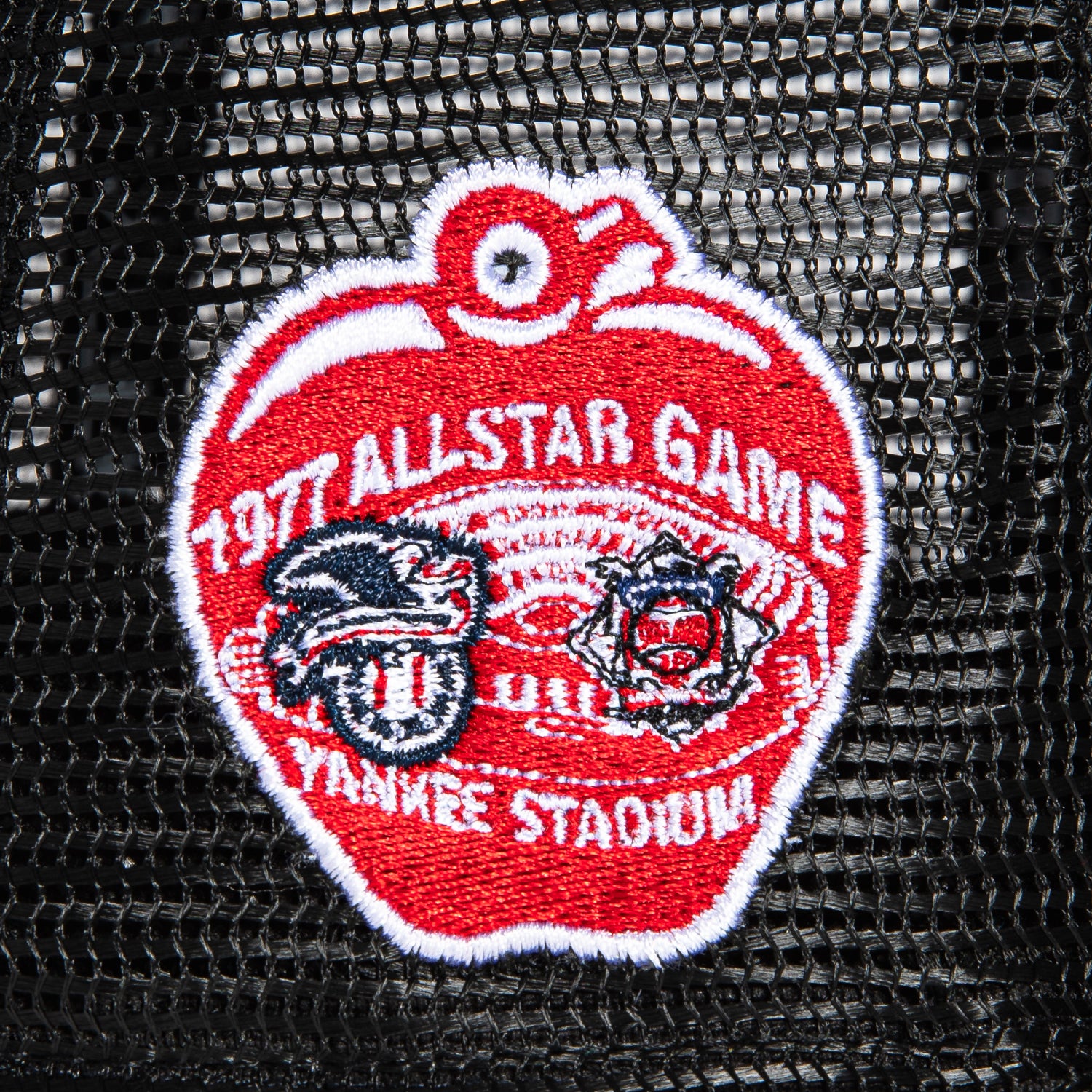 New Era 59Fifty Black New York Yankees 1977 All-Star Game Patch Snapback Trucker Hat - Official MLB Baseball Cap for Men & Women - Perfect for Baseball Games, Streetwear & Sports Fan Collections