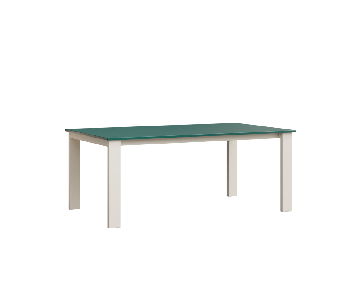 Berlin Gardens Berkley Expandable 42x72 Rectangular Dining Table - Outdoor Patio Furniture for Garden, Deck & Backyard Dining