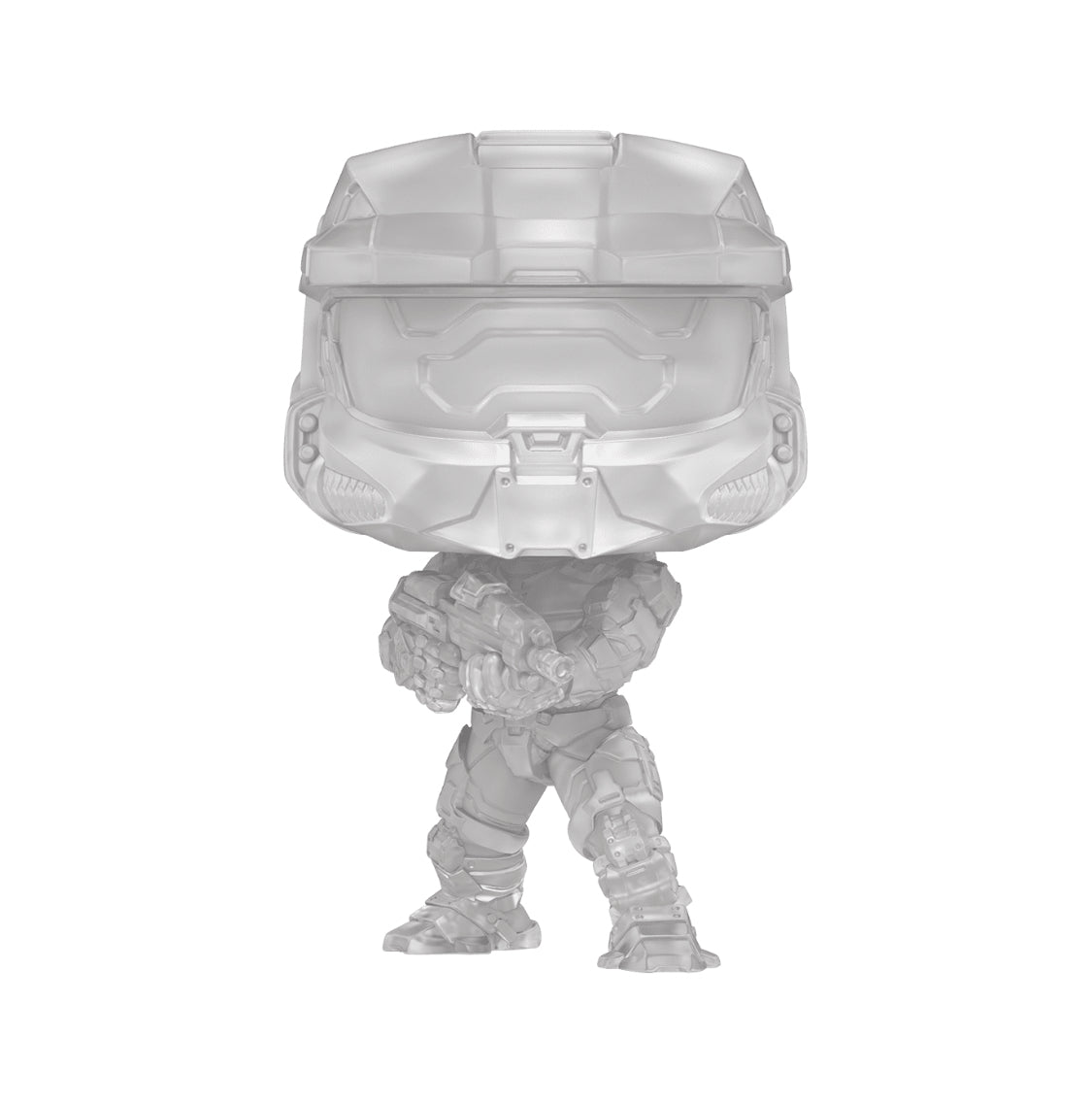 Halo Master Chief with MA40 Assault Rifle in Active Camo - Target Exclusive Action Figure #18 - Perfect for Gaming Collectors and Halo Fans Display