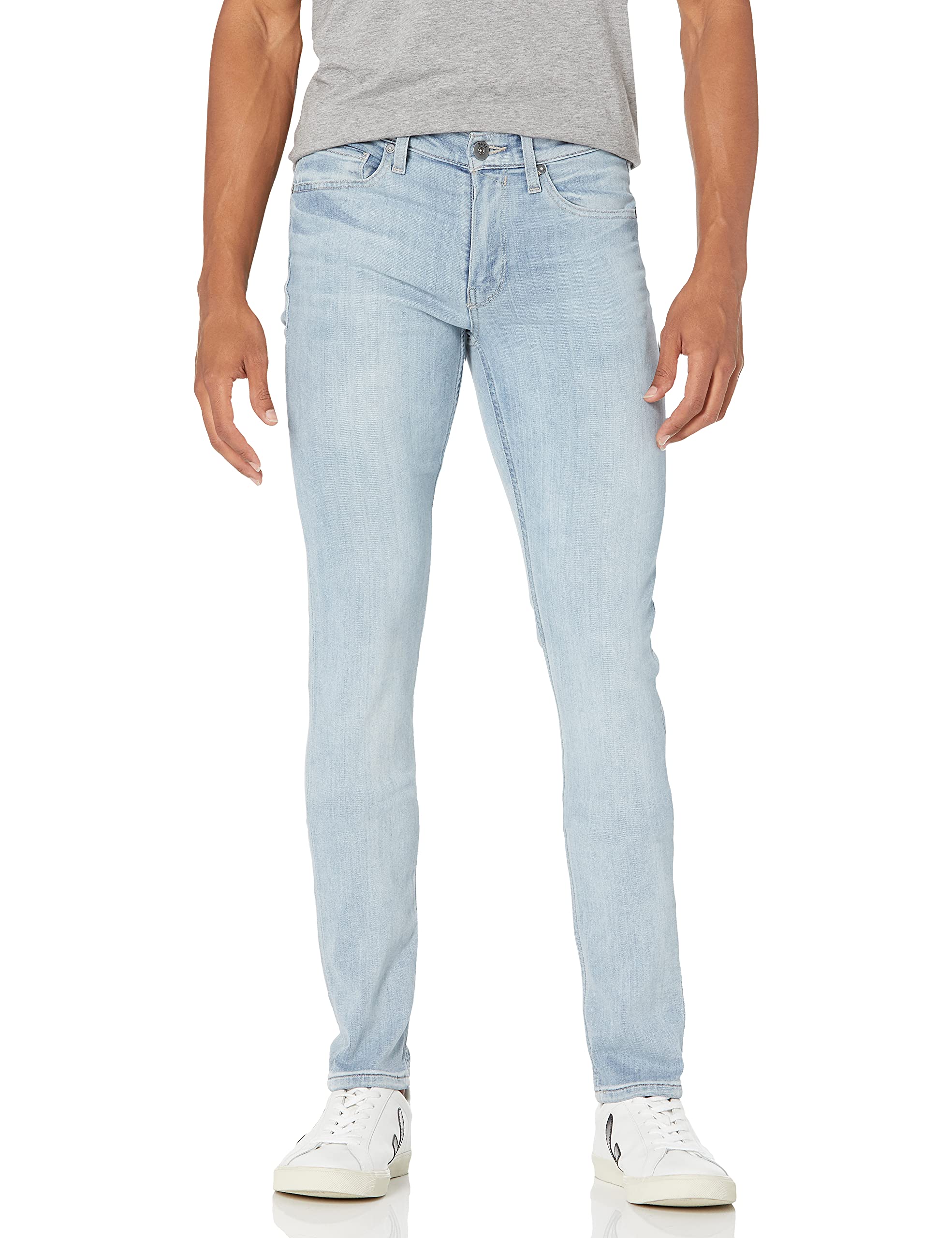 PAIGE Men's Croft Skinny Fit Jeans - Stretch Denim Pants for Men, Slim Fit, Comfortable & Stylish | Perfect for Casual Wear, Office & Night Out
