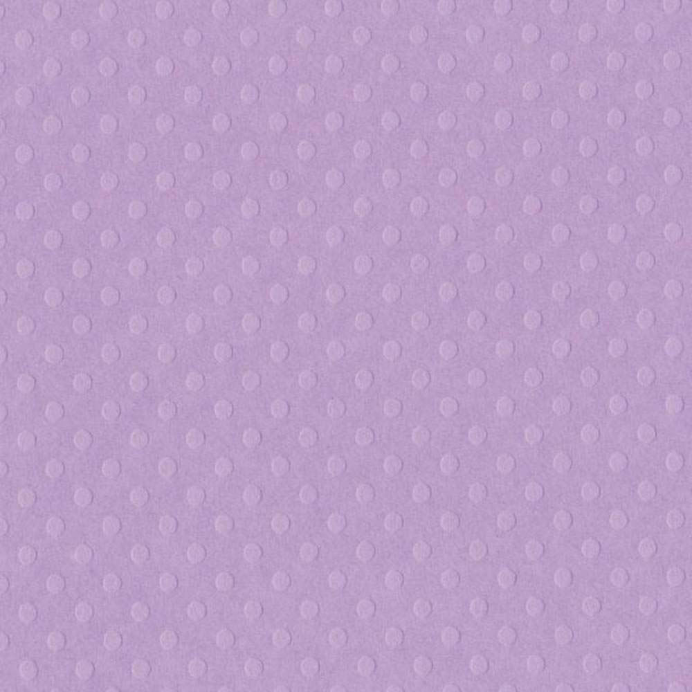 Bazzill Berry Pretty 12x12 Dotted Swiss Cardstock - 80 lb Swiss Dot Embossed Purple Scrapbook Paper | Premium Card Making Paper for DIY Crafts, Scrapbooking & Invitations | 25 Sheets per Pack