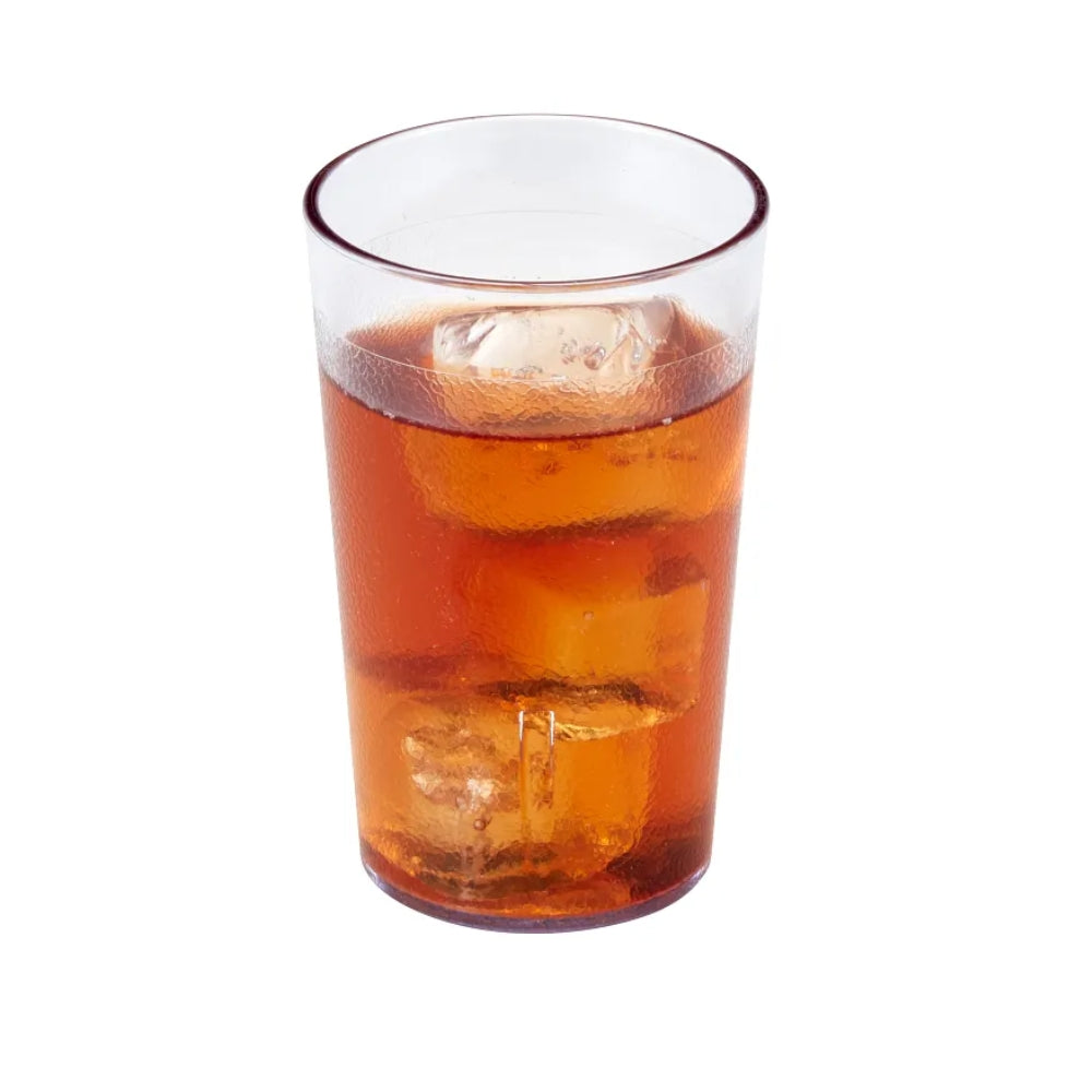 Cambro 800P152 7.8 Oz Clear Plastic Tumbler - Durable Drinkware for Restaurants, Cafes, and Outdoor Events - Perfect for Iced Coffee, Smoothies, and Cold Beverages
