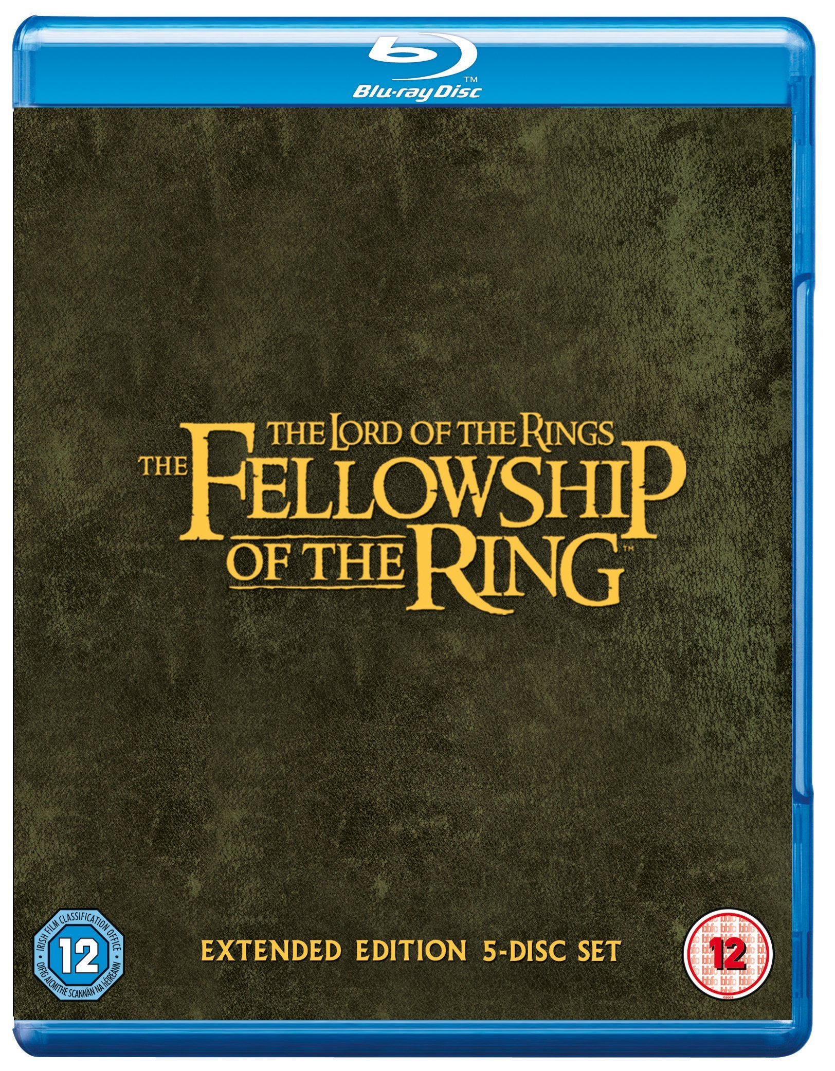 The Lord of the Rings: The Fellowship of the Ring Extended Edition Blu-ray - 4K Ultra HD + Digital Copy - Perfect for Movie Nights & LOTR Fans Collection