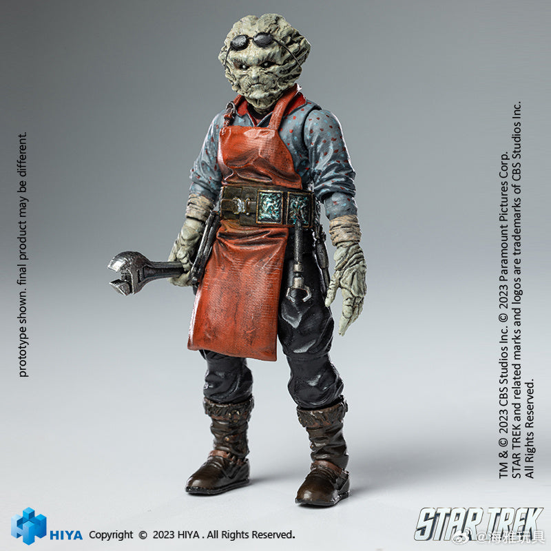 HIYA 1/18 Scale 3.15-inch Star Trek (2009) Keenser Action Figure - Collectible Mini Series for Display & Sci-Fi Fans