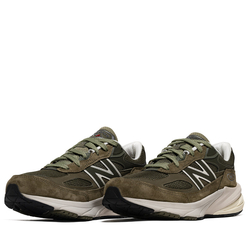 New Balance 990v6 Running Shoes Made in USA - True Camo/Dark Camo - Premium Comfort for Men's Athletic Training & Daily Wear