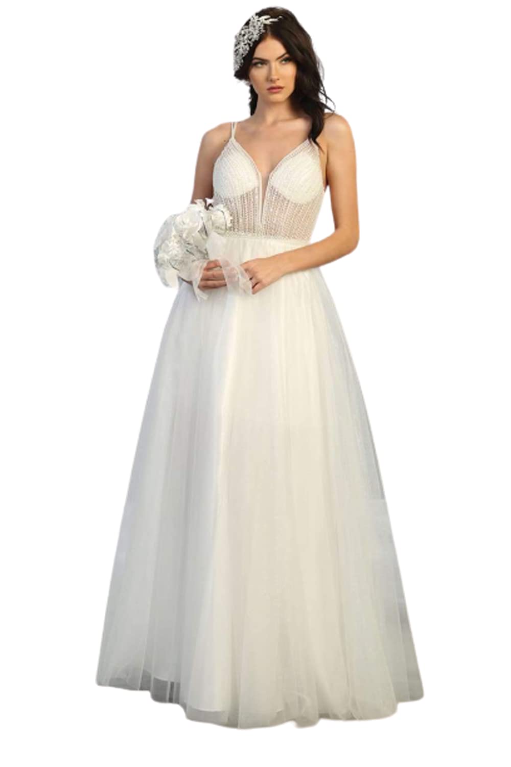 Elegant Red Carpet Formal Evening Gown for Women - Long Sleeve Prom Dress with Slit - Perfect for Weddings, Galas & Special Occasions