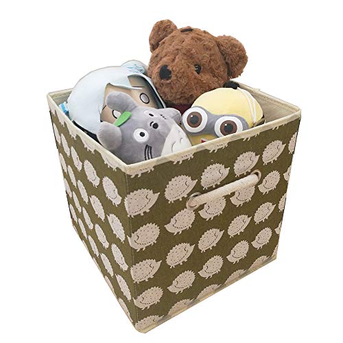 Genelion Storage Bins - Foldable Fabric Bins with Handles for Home Organization, Closet, Nursery & Office - Multi-Purpose Storage Containers for Toys, Books, Clothes & More (Set of 6)