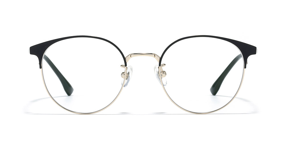 JINS Switch FASHION Metal Frame Glasses 222 - Lightweight & Durable Eyewear for Men & Women | Perfect for Reading, Driving & Daily Wear