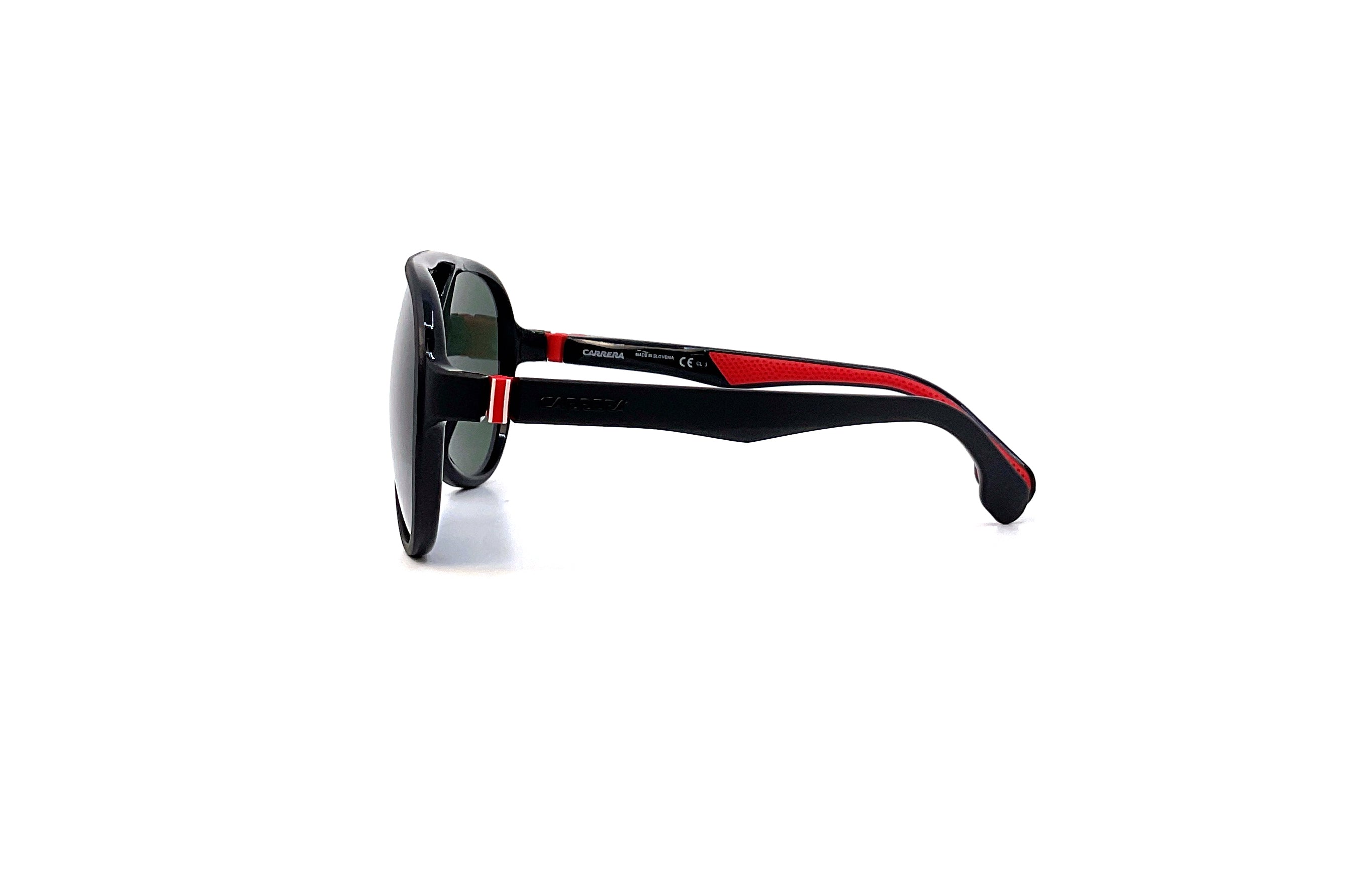 Carrera 5051/S Black Sunglasses - Polarized UV Protection for Men & Women - Perfect for Driving, Running, and Outdoor Sports