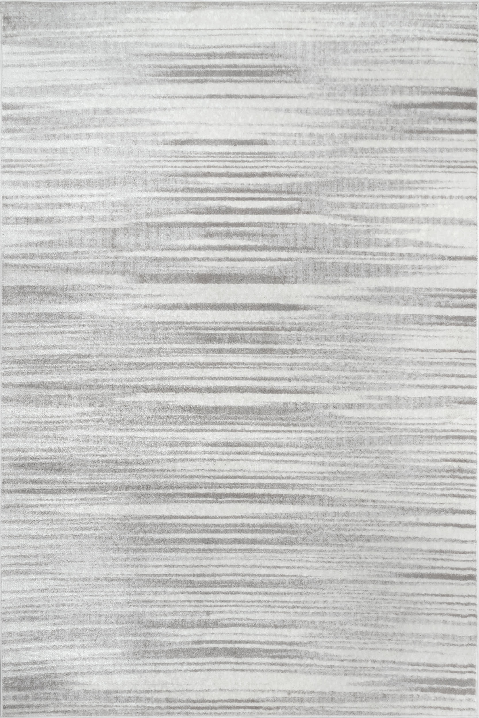 Delaney Fading Pinstripes Rug - Soft Grey Modern Area Carpet for Living Room, Bedroom & Office | Stylish Home Decor & Cozy Floor Mat